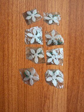 🌼 8-Pack Flower Shower Drain Hair Catcher Set 🌼